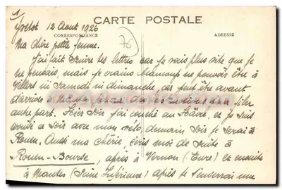Monumento ai Soldati Havrais e alla Vittoria Francese — Havre — Foto Libreria di Francia, di Pierre Poisson — Verso