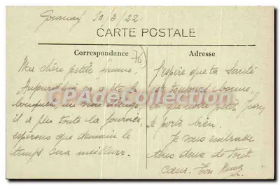 Gournay-en-Bray — O Gouffre — Édit. Letrésor em Gournay — Verso