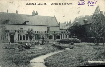 Aumale (Seine-Inf) — Castelo do Bols-Robin — Édit. Arnould Aumale