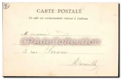 Fécamp — Destiladoria da Bénédictine — E. Le D. Becs, N° 101 — Verso