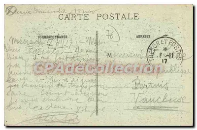 Aumale (S.-Inf.) — Kościół (strona południowa) — Drzwi zwane Jean Goujon — Wydawnictwo Arnoult — Rewers