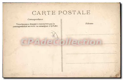 Le Tréport — Terugkeer van een wandeling — uitgever L.P. N°80 — Achterkant