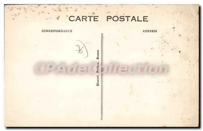Les Authieux — Zamek M. Jallu — W pobliżu Rouen — Rewers
