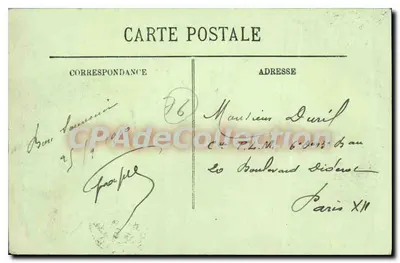 Dieppe — 'La Malle' sulle dighe — LL. — Verso