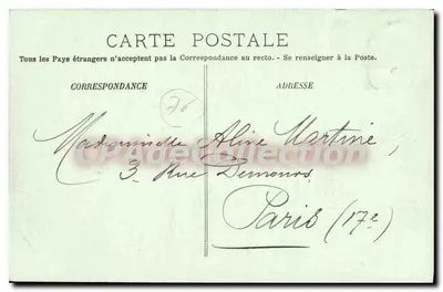 Rouen — O Ponte Corneille e a Catedral — LL. — Verso