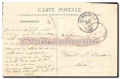 GOURNAY-en-BRAY (S.-I.) — Vista panorâmica, Parte Oeste — Cliché E. Beaudoin, Edição Vve G. Beaudoin e filhos, Gournay-en-Bray — Verso