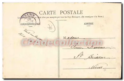 Ao redor de Gouitrinay-en-Bray — Moinho de Varde — Edição Vve D. Beaumont — Verso