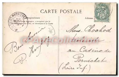 Saint-Valéry-en-Caux — La Terrasse du Casino — L. J. n° 548 — Achterkant