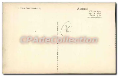 Le Tréport — Wejście do portu i nabrzeże François — LL — Rewers