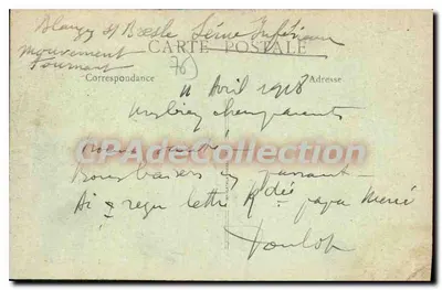 Blangy-sur-Bresle — Panorama — Imp. L. Legraud, n°37 — Verso