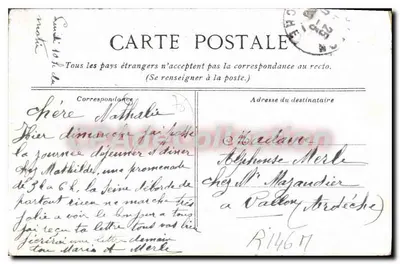 Vista de Pécamp — vista panorâmica da costa — editor não identificado — Verso