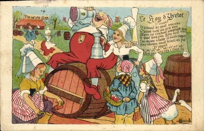 O Rei de Yrelot — refrão humorístico — G. Artoud, editor, Paris