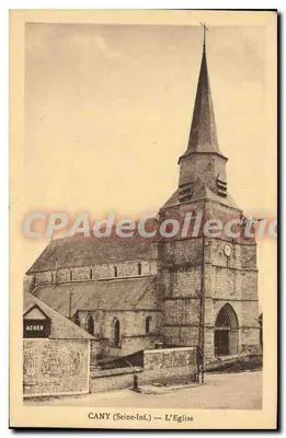 CANY (Seine-Inf.) — A Vista da Igreja — ACHER