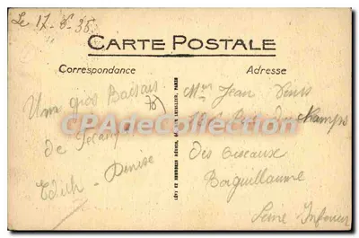 Fécamp - A Digue-Promenade — Edição especial, Delvoye, Fécamp, n°115 — Verso