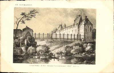 Château d'Eu (Seine-Inférieure) — XVIe siècle — Édition Artistique SUPRA Paris