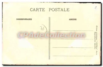 Château d'Eu (Seine-Inférieure) — XVIe siècle — Édition Artistique SUPRA Paris — Verso