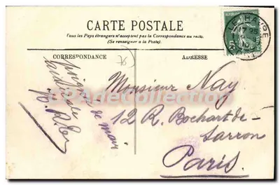 Le Havre — Boulevard de Strasbourg — LL. n°225 — Verso