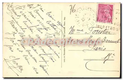 Saint-Valery-en-Caux — A Fazenda dos Tênis — LL, n° 168 — Verso
