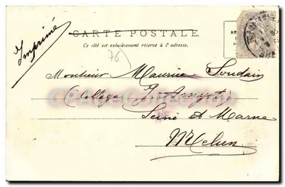 Le Havre — Place Gambetta — V.P. 11 — Achterkant