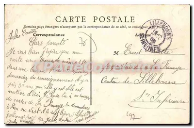 Saint-Valéry-en-Caux — Casino - Grand Salon — B. F., PARIS — Verso