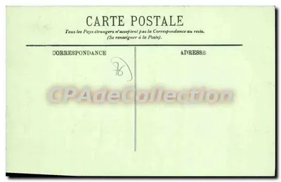 Le Havre — La "Touques", barco de Honfleur — LL. N° 573 — Reverso