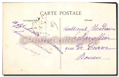 Le Havre — Boulevard Maritime en de Hève — Uitgever E.P.D. n°218 — Achterkant