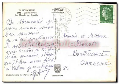 O Manoir de Barville — 1748 — editor IRIS — Verso