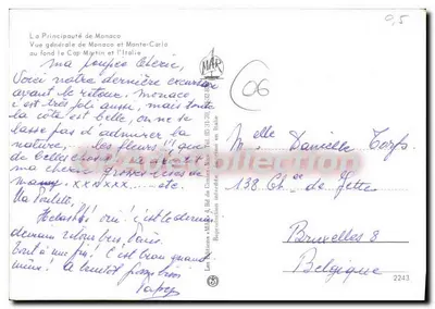 Vue générale de Monaco et Monte-Carlo — Cap Martin et l'Italie — éditeur Les Editions MAR — Reverso