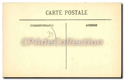 Morlaix — Stare domy plac des Halles — LL. n°18 — Rewers