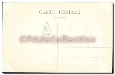 BREST — zamknięty most obrotowy i « Borda » — Paris, Taburet, Lorient — Rewers