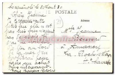Locquénolé - Les Bords de la Rivière — J. Sorel, éditeur, Rennes — Verso