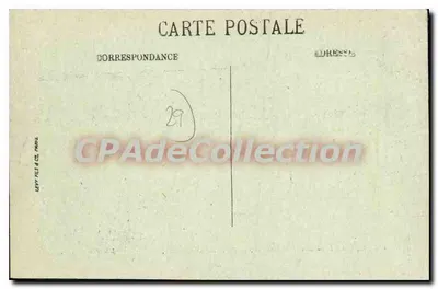 Châteaulin — Bocht van de Aulne richting Notre-Dame — Librairie Corcuff, Châteaulin — Achterkant