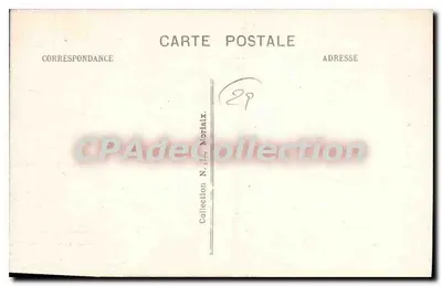 Castelo de Kerjean (Finistère) — Fachada Noroeste (Século XVI) — Coleção N. L. Morlaix — Verso