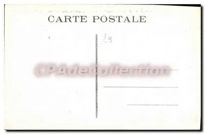 Le Folgoët — Het Kerkhof (Oud Kasteel van Hertogin Anna) — L.P., Brest 27 — Achterkant