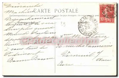 Morlaix — Ogólny widok — Perspektywa mostu wjazdowego — Finistère — Rewers
