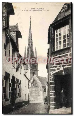 Pont-Croix — A Rue du Presbytère — LL
