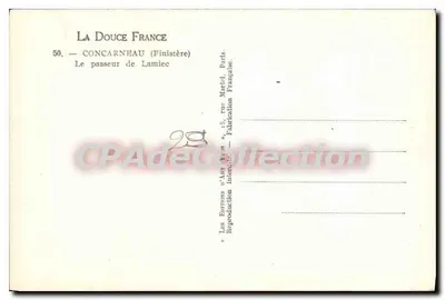 Concarneau (Finistère) — O barqueiro de Lamieec — Yvog — Verso