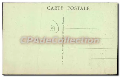 Douarnenez (Finistère) — Um canto do Porto — Editor Nozaïs, Nantes — Verso