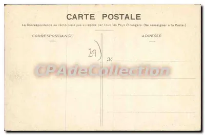 Roscoff - La Chapelle Ste-Barbe — Collection Ylllard, Quimper, n° 5451 — Achterkant