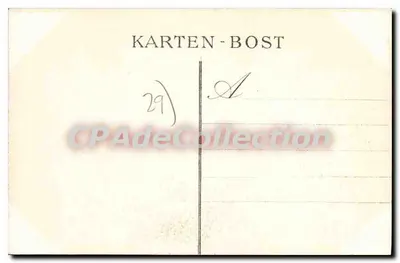 Rivière de Quimper — Anse e Castelo de Kérouzien — Coleção Vilaarp, Quimper — Verso