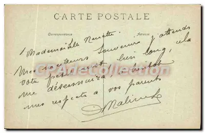Kerlaz - Kościół i Arc de Triomphe — Wydawnictwo Kanonika Villars, nr 6993 — Rewers