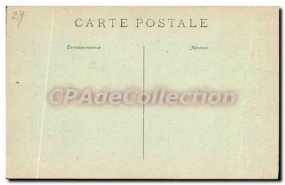Kerlaz - Katedra i Arc de Triomphe — Zbiór Villiard, Quimper — Rewers
