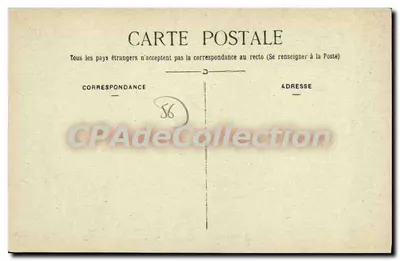 Goulyven — Intérieur de l'Église — Éditeur non identifié, n° de série non visible — Rewers