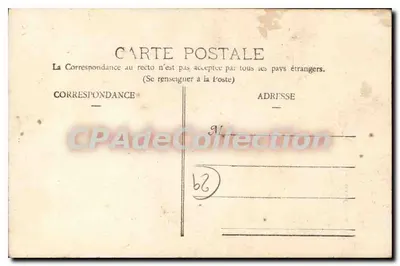 Młoda dziewczyna z GUÉMENÉ — Pontivy — Zbiór Le Cunf, Pontivy — Rewers
