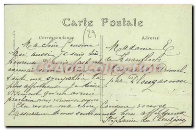 Henvic (Finistère) — O Lago e o Château de Trogriffon — Verso