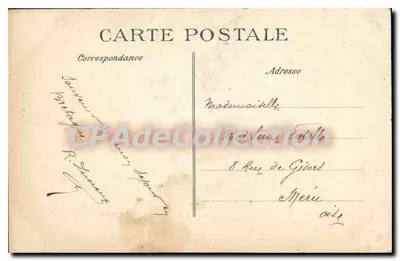 Costumes bretons — Coiffe de Gouizec — ELD n°445 — Verso