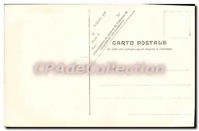 Douarnenez — Vista do Porto de Comércio — V.P. Paris, No. 27 — Verso