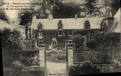 Manor de Kérévault em Plougastel-Daoulas — Coleção E. Hamonie, St-B.