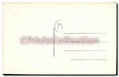 Saint-Hernin — O Calvaire — editor desconhecido, n° 6088 — Verso