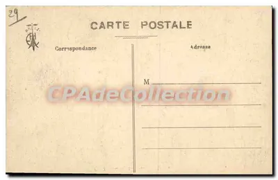 Lopérec - Santa Brígida — estátua — editor E. Hamonic, St-Hélier, Cl. Joncour, n° 8816 — Verso